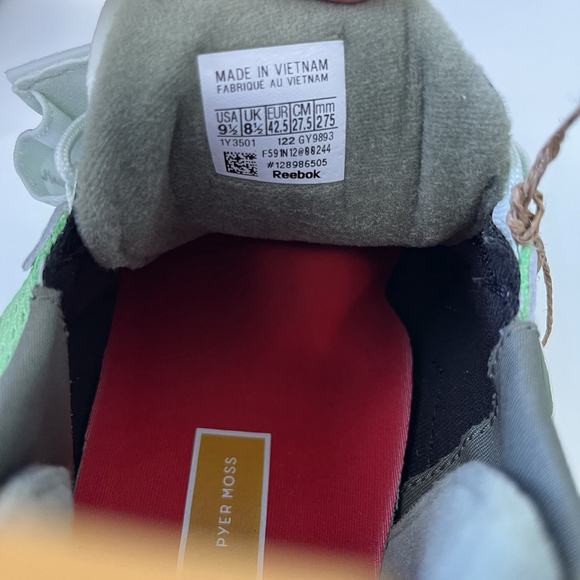 Reebok x Pyer Moss Experiment 4 Trail Fury Grass is Greener Size 9.5 - Picture 11 of 13